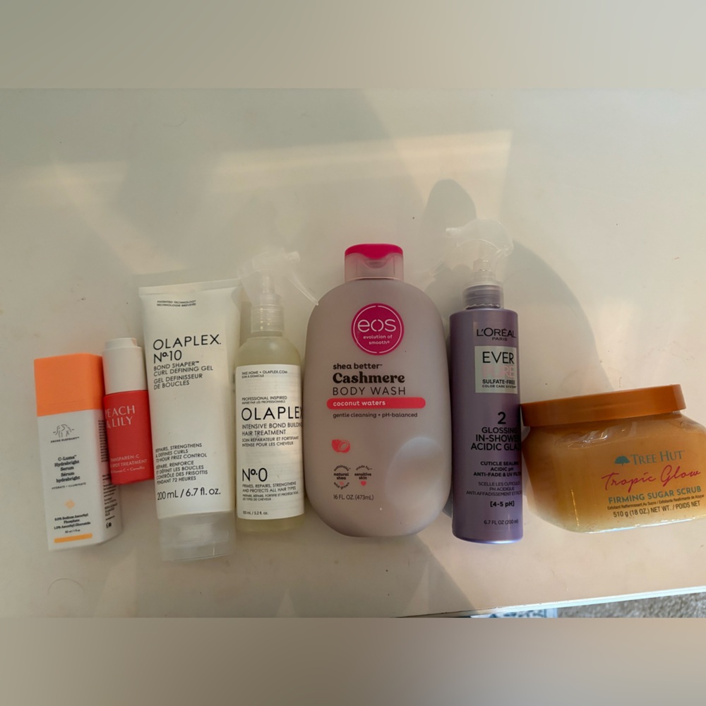 skin/hair/body care bundle